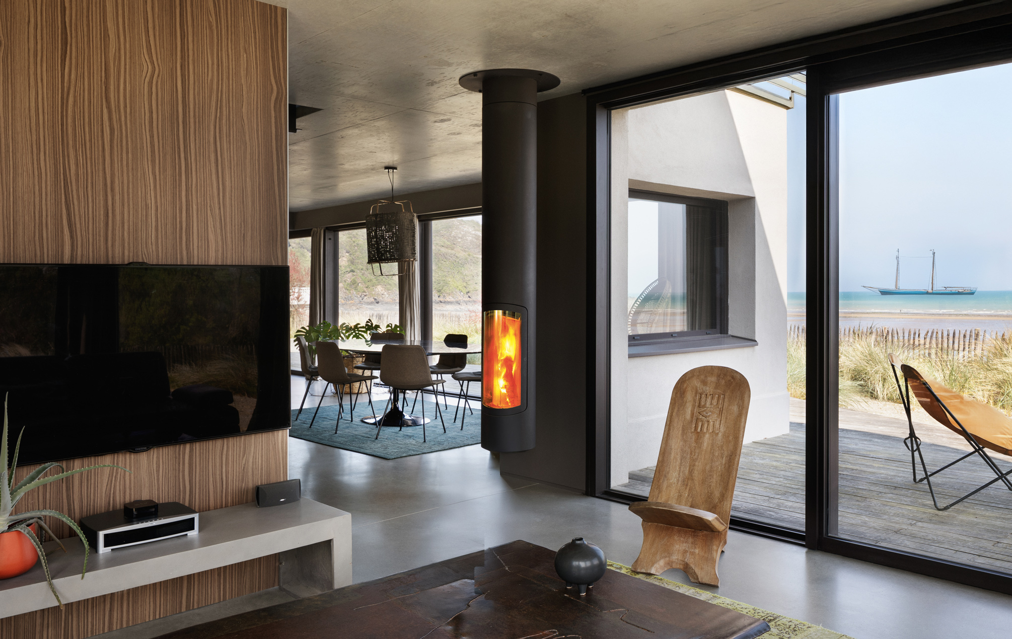 Maison dans les dunes